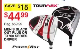 Dunham's Sports MEN'S BLACK OUT PLUS OR TX700 SERIES DRIVER offer