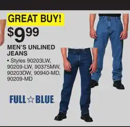 Dunham's Sports MEN'S UNLINED JEANS offer