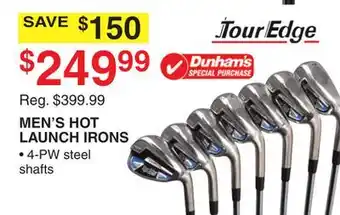 Dunham's Sports MEN'S HOT LAUNCH IRONS offer