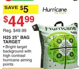 Dunham's Sports HURRICANE H25 25 BAG TARGET offer