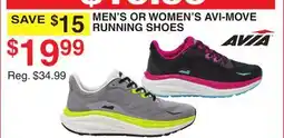 Dunham's Sports MEN'S OR WOMEN'S AVI-MOVE RUNNING SHOES offer