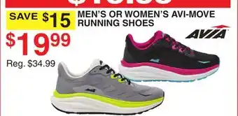 Dunham's Sports MEN'S OR WOMEN'S AVI-MOVE RUNNING SHOES offer
