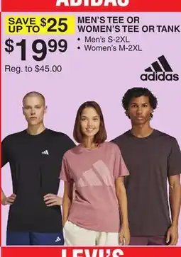Dunham's Sports MEN'S TEE OR WOMEN'S TEE OR TANK offer