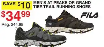 Dunham's Sports MEN'S AT PEAKE OR GRAND TIER TRAIL RUNNING SHOES offer