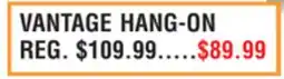 Dunham's Sports VANTAGE HANG-ON offer