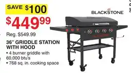 Dunham's Sports 36 GRIDDLE STATION WITH HOOD offer