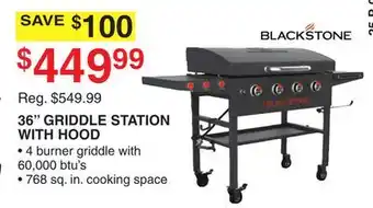 Dunham's Sports 36 GRIDDLE STATION WITH HOOD offer
