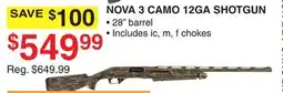 Dunham's Sports NOVA 3 CAMO 12GA SHOTGUN offer