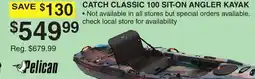 Dunham's Sports CATCH CLASSIC 100 SIT-ON ANGLER KAYAK offer