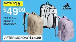 Dunham's Sports ADIDAS PRIME 7 BACKPACK offer