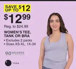 Dunham's Sports WOMEN'S TEE, TANK OR BRA offer
