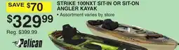 Dunham's Sports STRIKE 100NXT SIT-IN OR SIT-ON ANGLER KAYAK offer