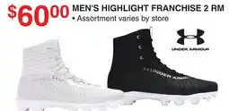 Dunham's Sports UNDER ARMOUR MEN'S HIGHLIGHT FRANCHISE 2 RM offer