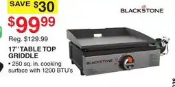 Dunham's Sports 17 TABLE TOP GRIDDLE offer