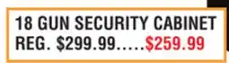 Dunham's Sports 18 GUN SECURITY CABINET offer