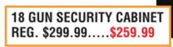 Dunham's Sports 18 GUN SECURITY CABINET offer