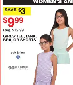 Dunham's Sports GIRLS' TEE, TANK, BRA, OR SHORTS offer