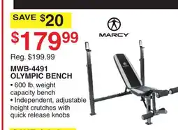 Dunham's Sports OLYMPIC BENCH offer