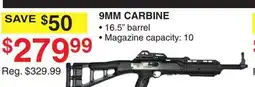 Dunham's Sports 9MM CARBINE offer