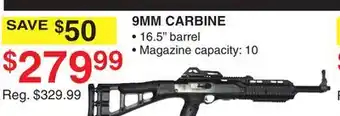 Dunham's Sports 9MM CARBINE offer