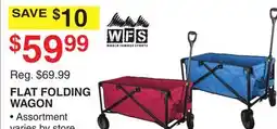 Dunham's Sports FLAT FOLDING WAGON offer