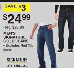 Dunham's Sports MEN'S SIGNATURE GOLD JEANS offer