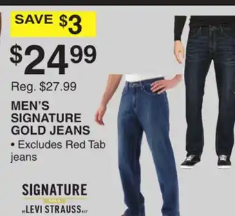 Dunham's Sports MEN'S SIGNATURE GOLD JEANS offer