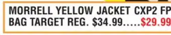 Dunham's Sports MORRELL YELLOW JACKET CXP2 FP BAG TARGET offer