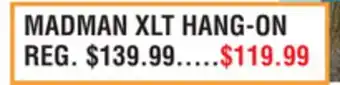 Dunham's Sports MADMAN XLT HANG-ON offer