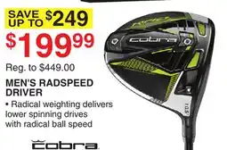 Dunham's Sports MEN'S RADSPEED DRIVER offer