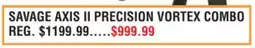 Dunham's Sports SAVAGE AXIS II PRECISION VORTEX COMBO offer