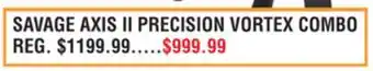 Dunham's Sports SAVAGE AXIS II PRECISION VORTEX COMBO offer