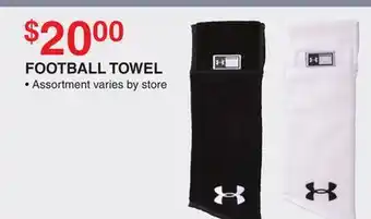 Dunham's Sports FOOTBALL TOWEL offer
