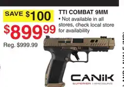 Dunham's Sports CANIK TTI COMBAT 9MM offer
