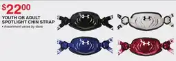 Dunham's Sports YOUTH OR ADULT SPOTLIGHT CHIN STRAP offer