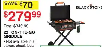 Dunham's Sports 22 ON-THE-GO GRIDDLE offer