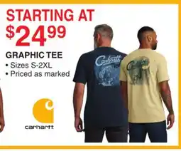 Dunham's Sports CARHARTT GRAPHIC TEE offer