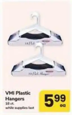 Safeway VMI Plastic Hangers offer