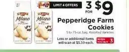 ShopRite Pepperidge Farm Cookies offer