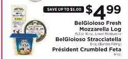 ShopRite BelGioioso Fresh Mozzarella Log offer