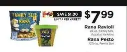 ShopRite Rana Ravioli / Rana Pesto offer