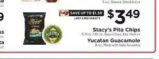 ShopRite Stacy's Pita Chips or Yucatan Guacamole offer