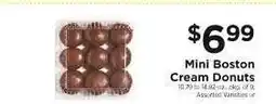ShopRite Mini Boston Cream Donuts offer