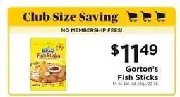 ShopRite Gorton's Fish Sticks offer