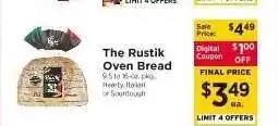 ShopRite The Rustik Oven Bread offer