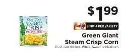 ShopRite Green Giant Steam Crisp Corn offer