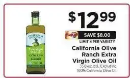 ShopRite California Olive Ranch Extra Virgin Olive Oil offer