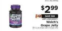ShopRite Welch’s grape jelly offer