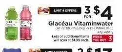 ShopRite Glaceau Vitaminwater offer