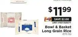ShopRite Bowl & Basket Long Grain Rice offer